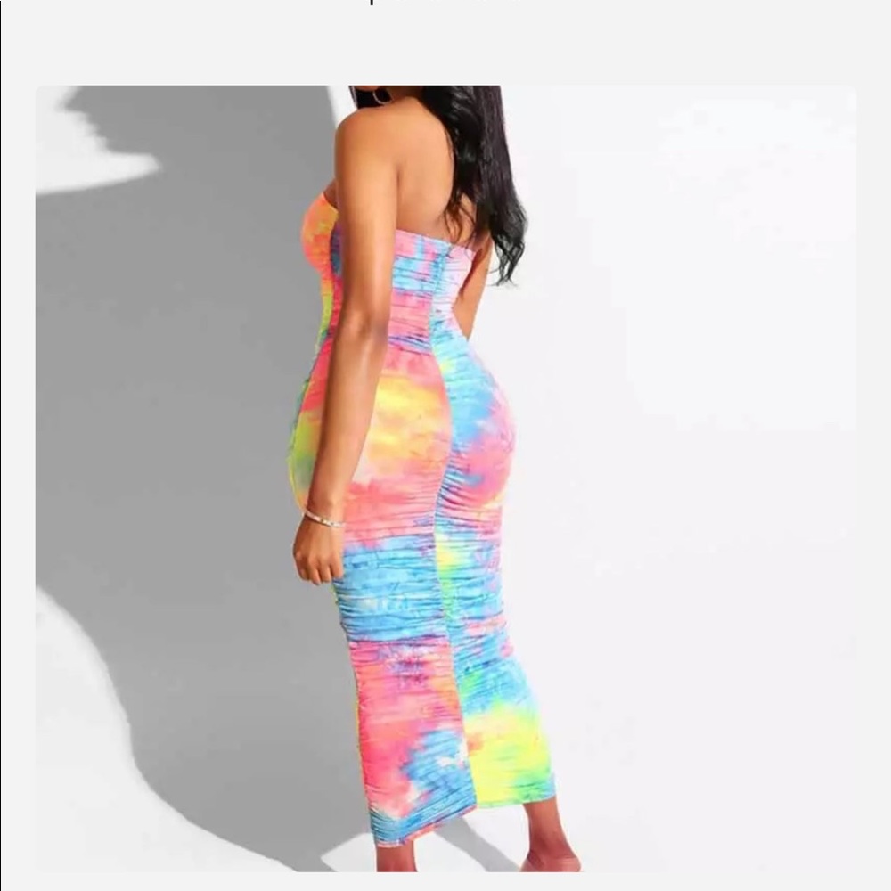 Skylar Ruched Bodycon Dress NEW